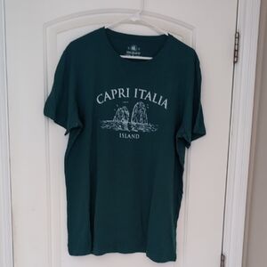 BRAND NEW Capri Italia Island Teal T-Shirt